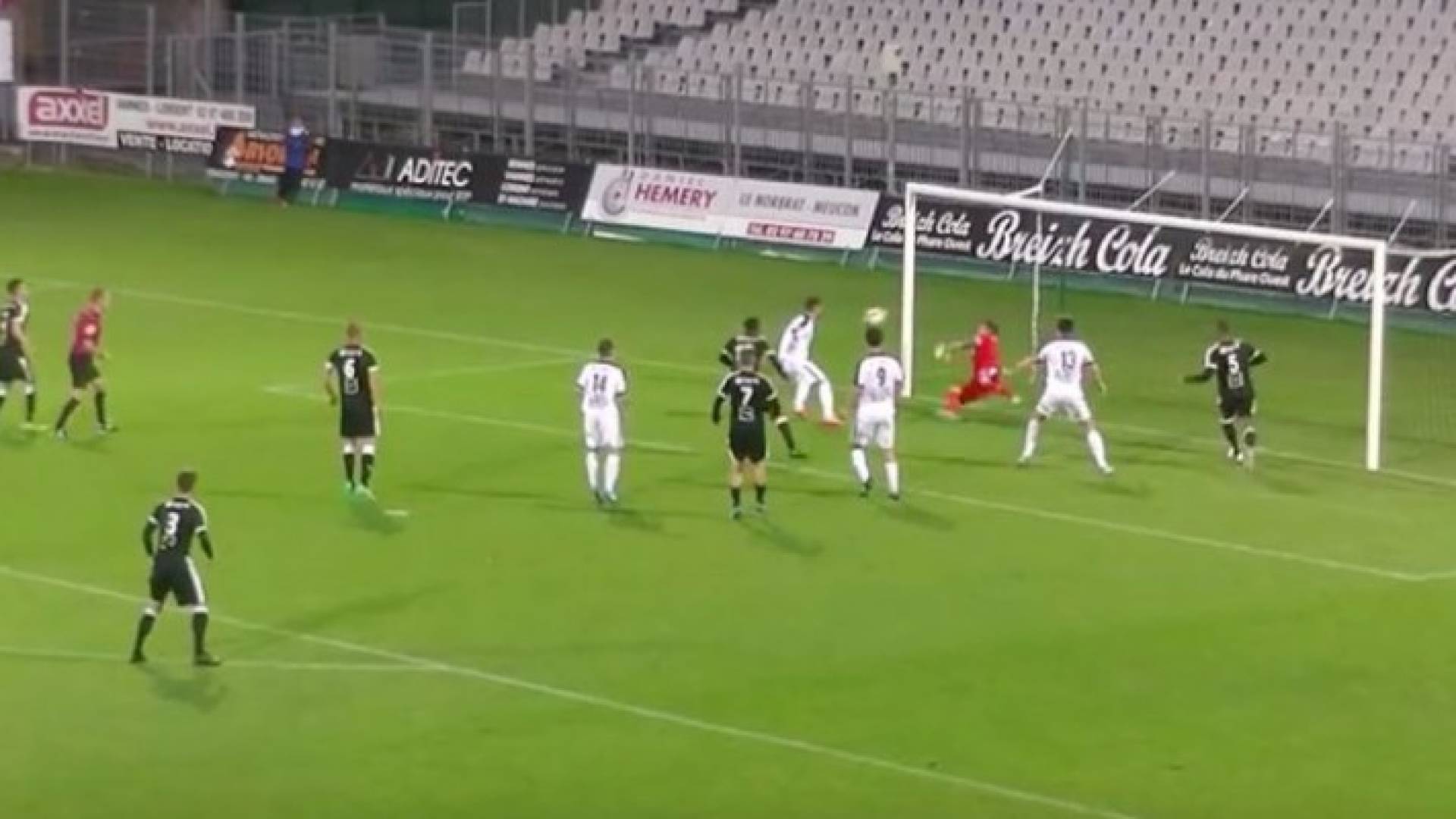 جانب من المباراة