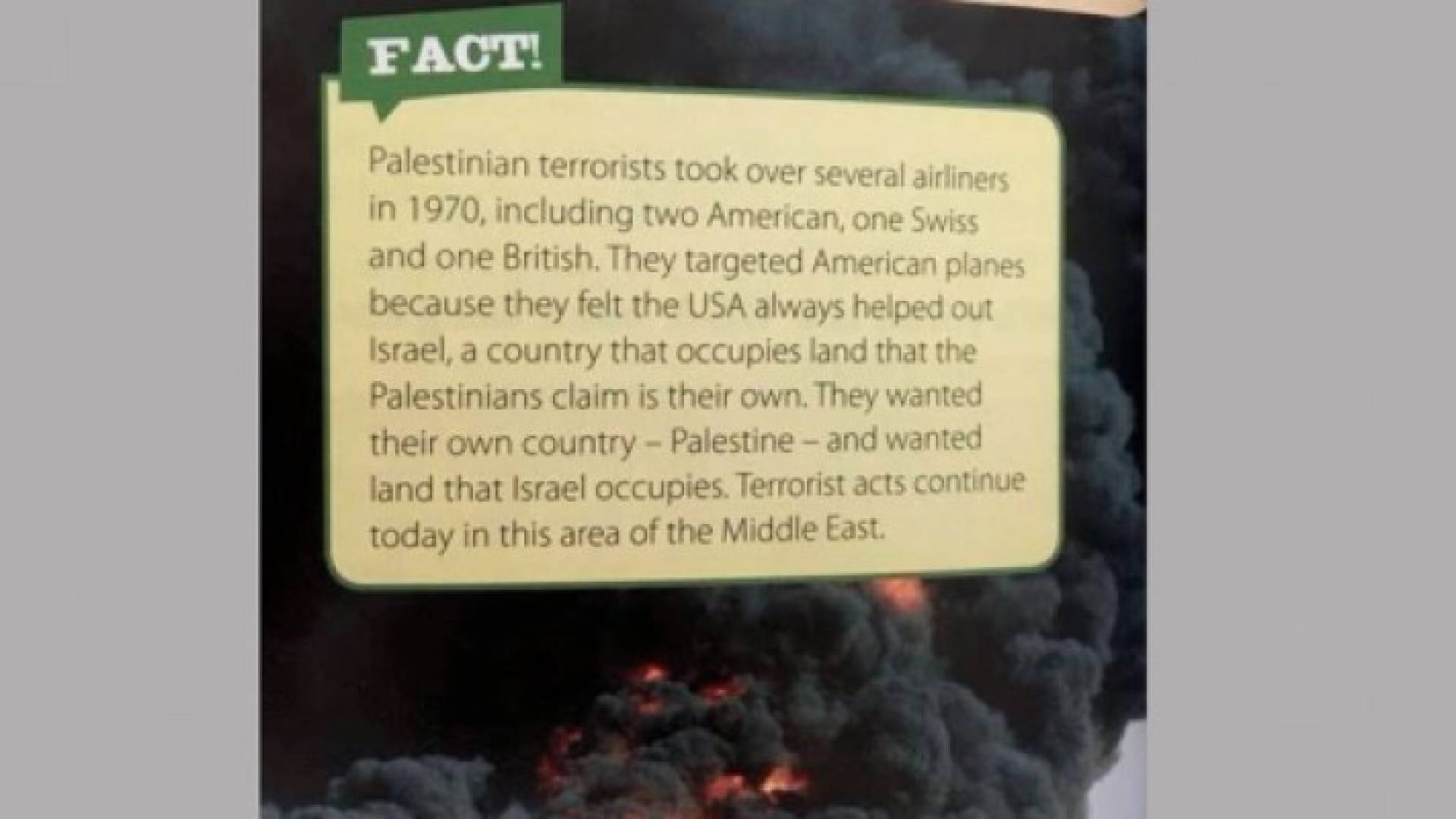 الإمارات توقف تدريس كتاب يصف الفلسطينيين بـ'الإرهابيين'