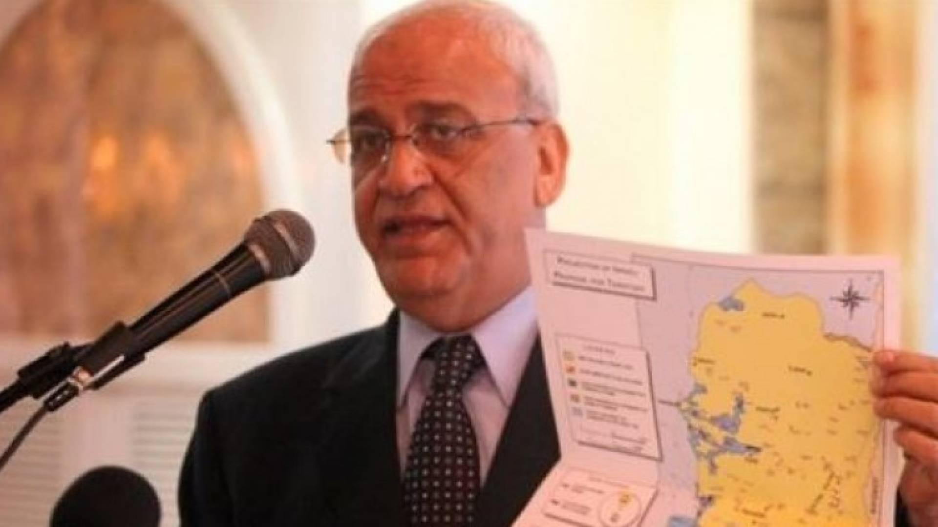 صائب عريقات أمين سر اللجنة التنفيذية لمنظمة التحرير الفلسطينية