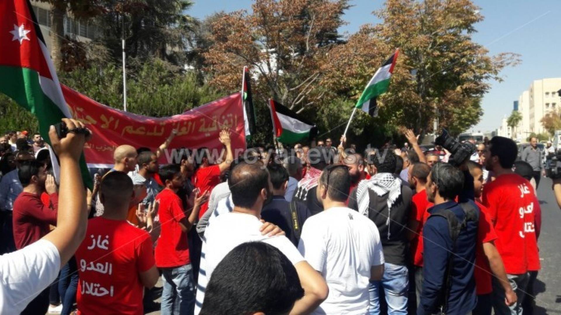 جانب من المسيرة