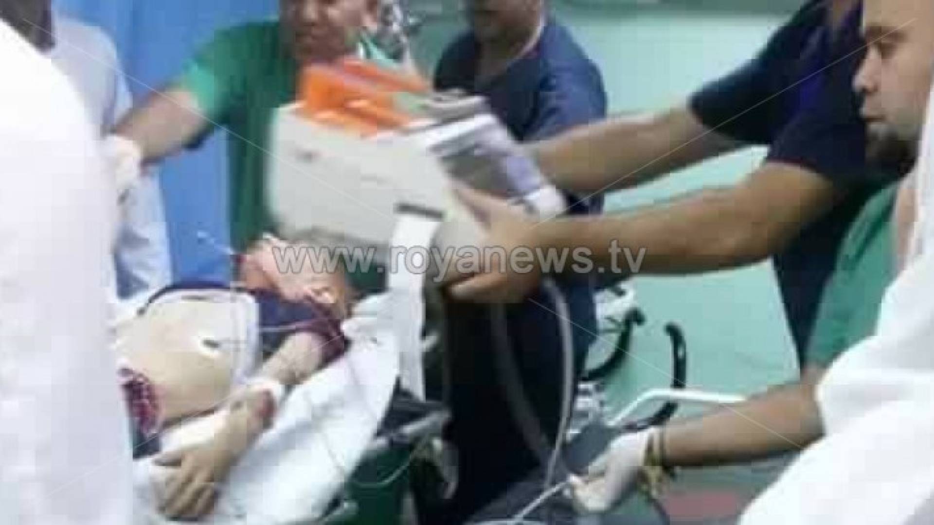 صورة الطفل المصاب