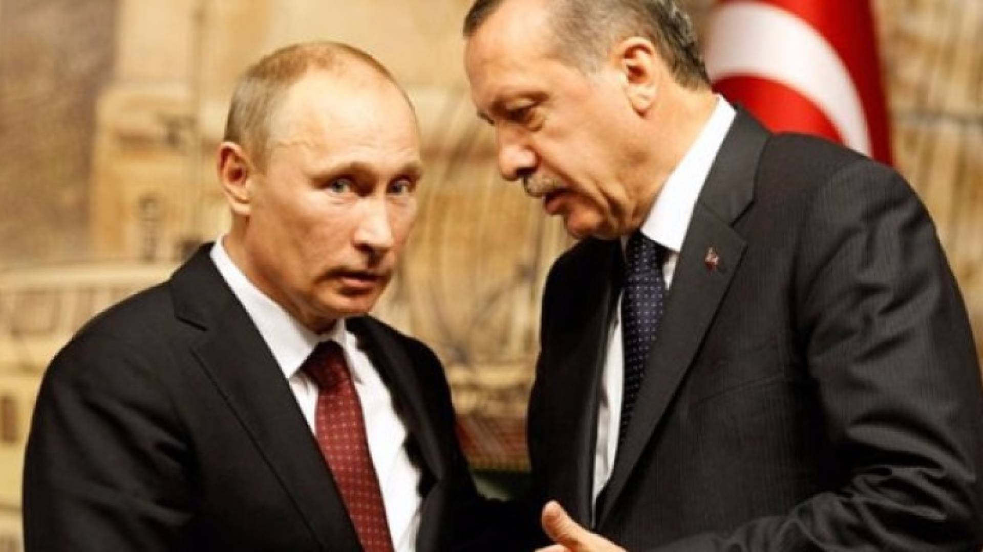 الرئيس التركي رجب طيب أردوغان والرئيس الروسي فلاديمير بوتين