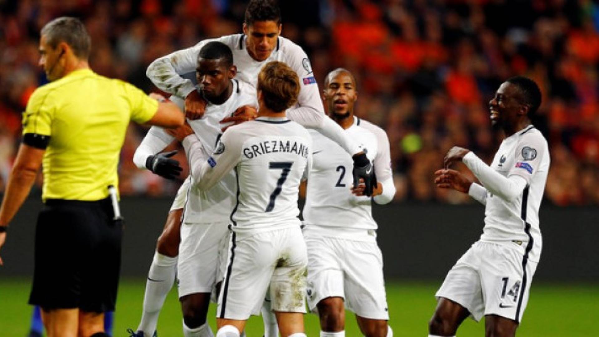 فرنسا حققت فوزها الثاني 