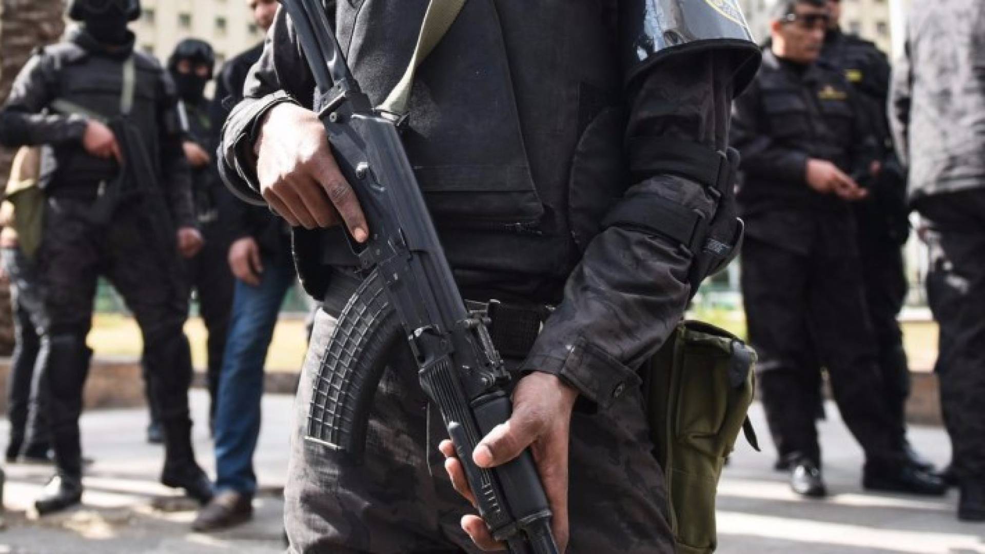 عناصر من الشرطة المصرية 