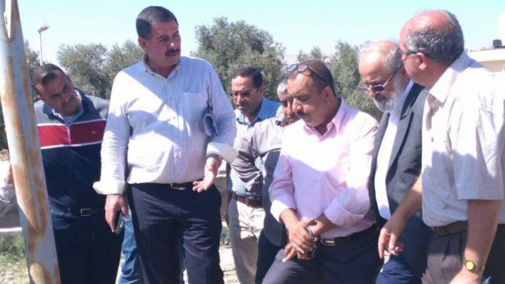 جانب من الجولة الميدانية