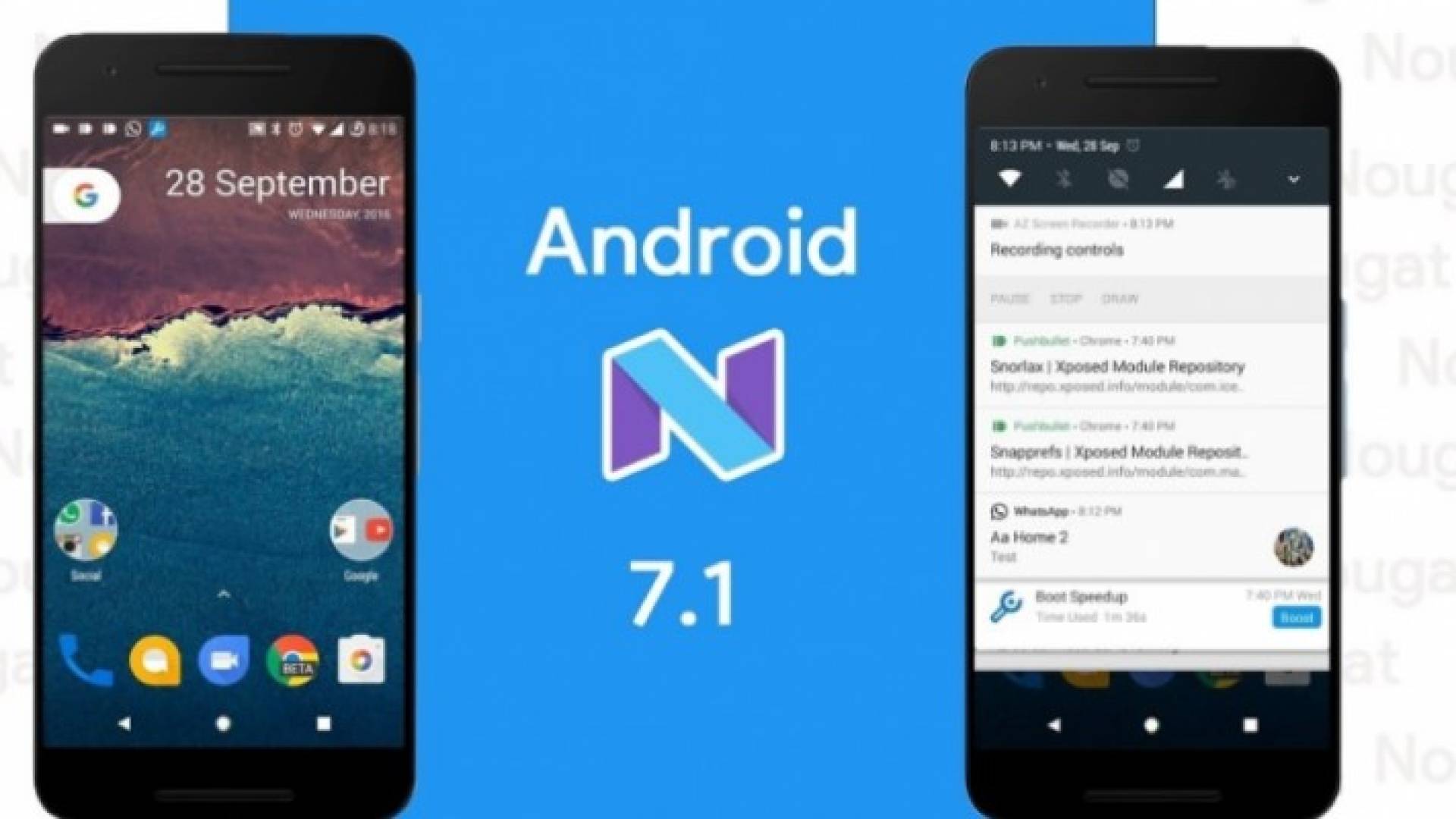  قوقل تعلن عن قرب قدوم نسخة المعاينة للمطورين من أندرويد 7.1 نوجا أواخر الشهر الحالي