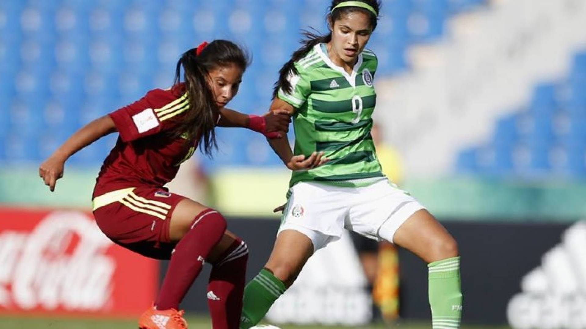 جانب من مبارة فنزويلا والمكسيك 