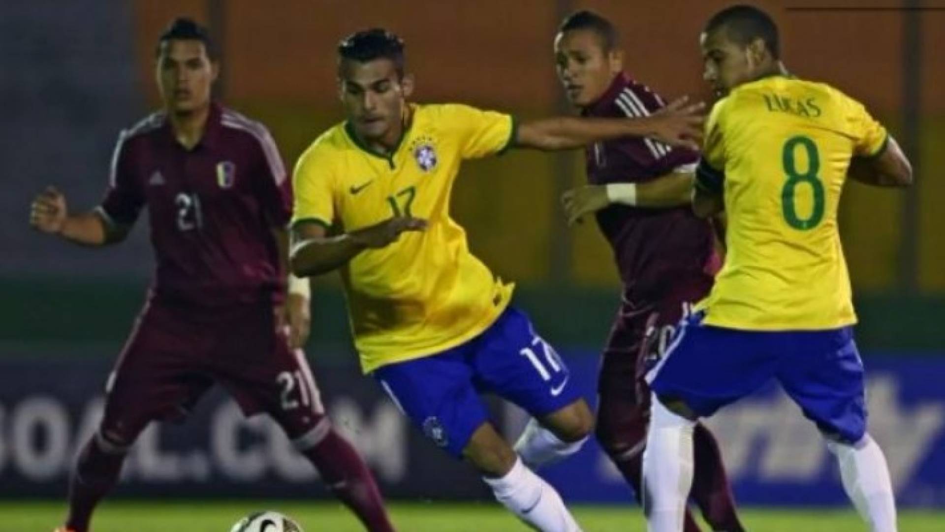 جانب من المبارة 