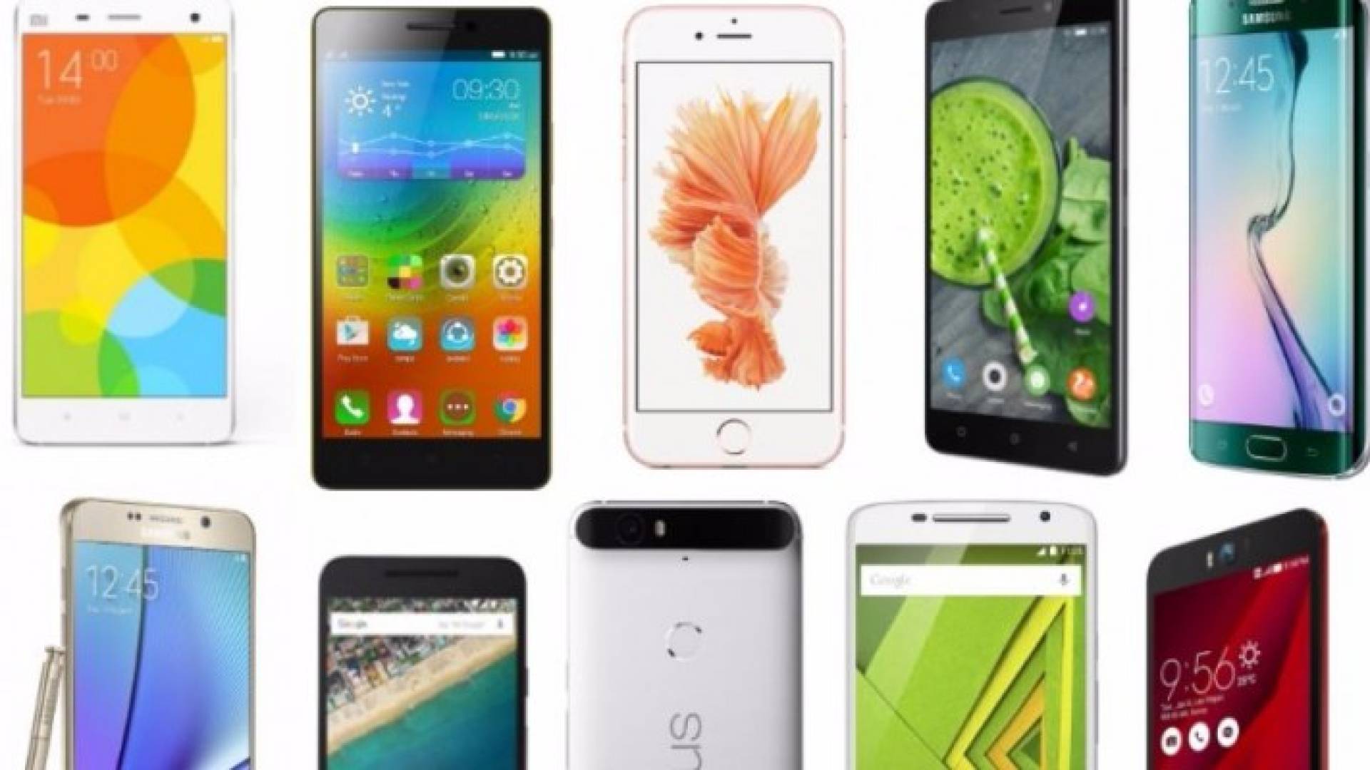 مجموعة من الاجهزة المحمولة 