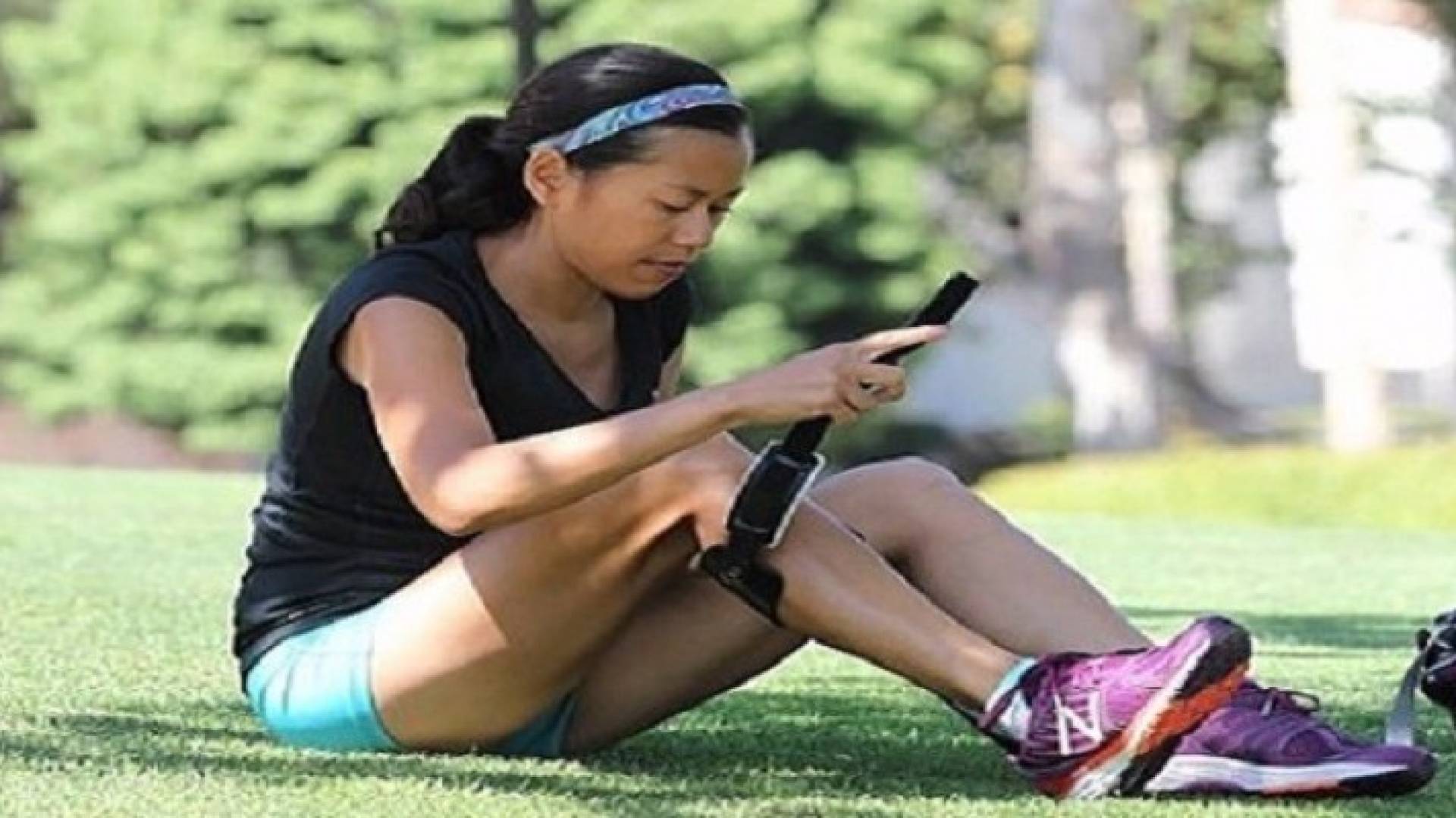 فتاة مصابة بمرض التصلب المتعدد