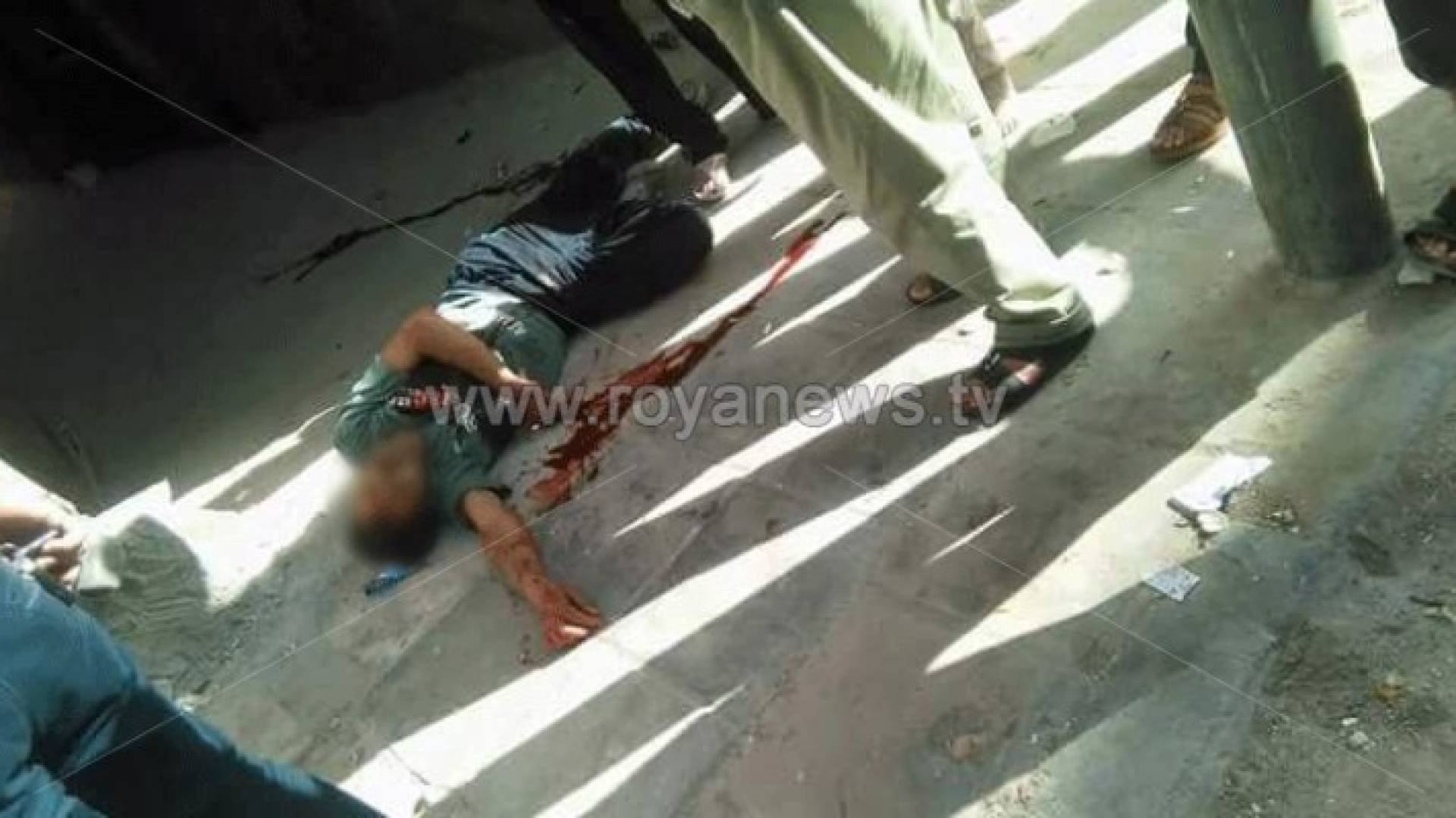 جانب من الحادثة