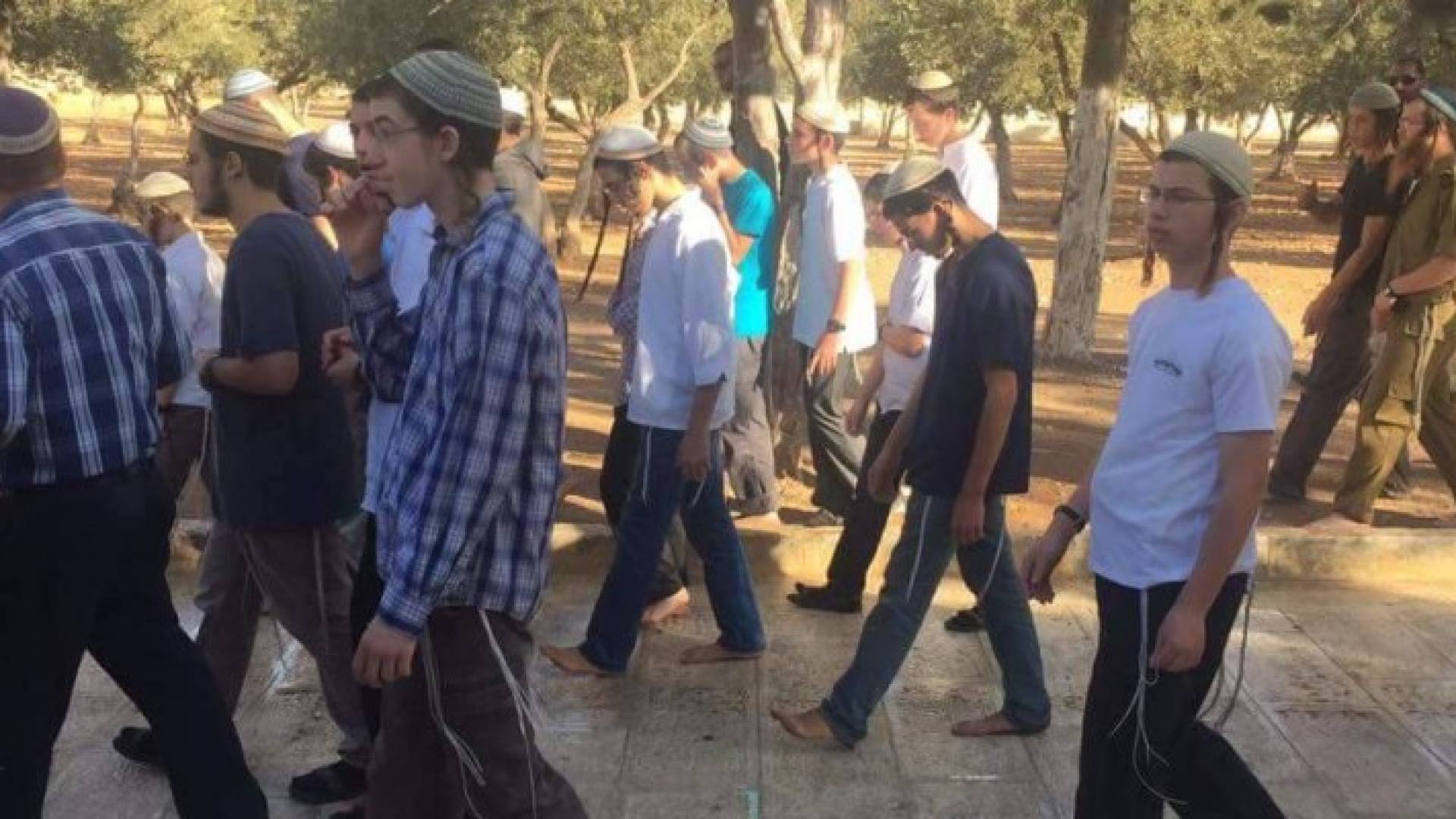 جانب من الاقتحام