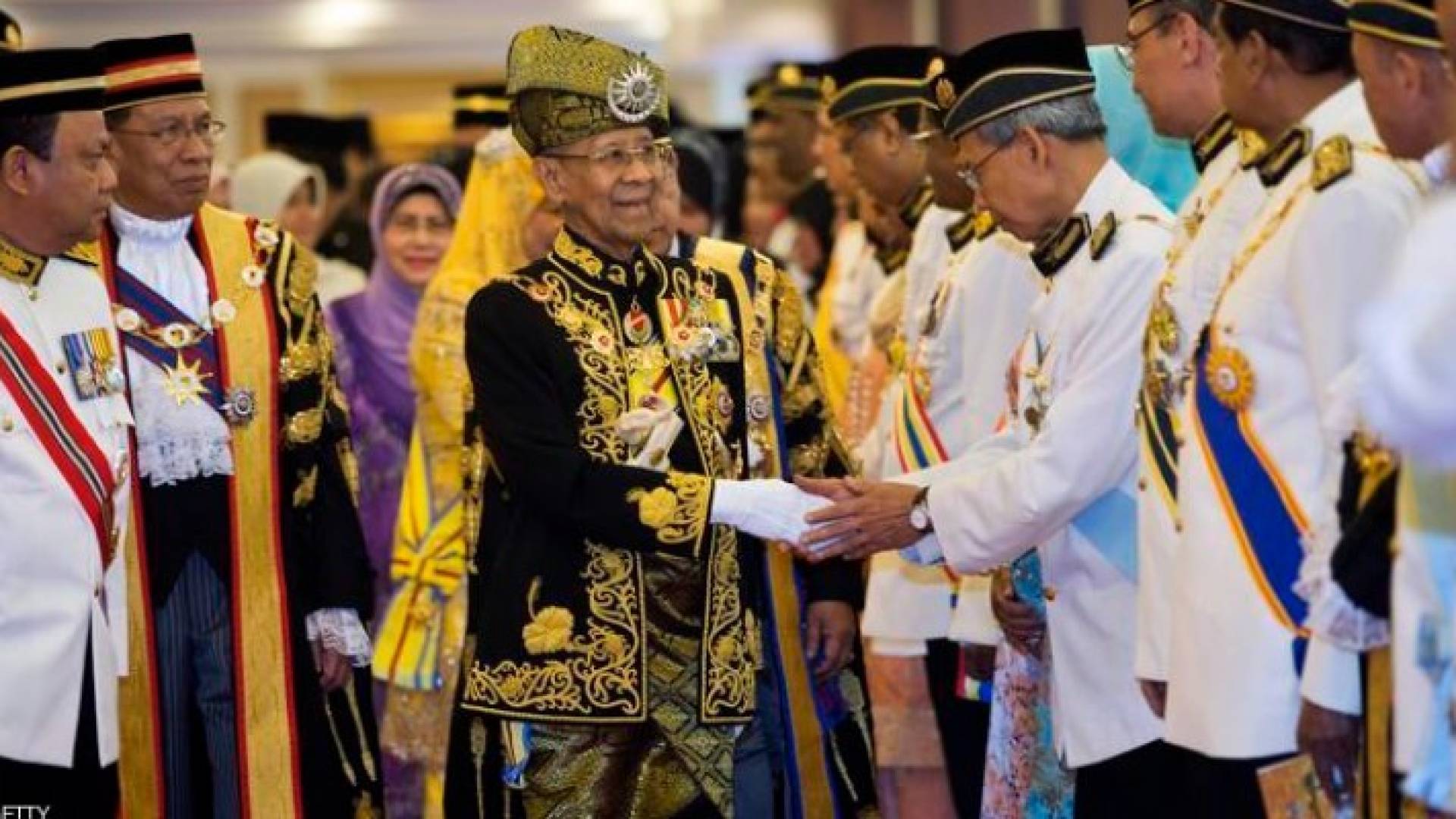 ملك ماليزيا السلطان عبد الحليم معظم - أرشيفية