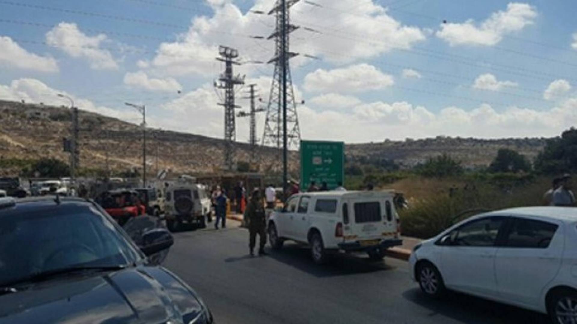 مكان تنفيذ عملية الطعن