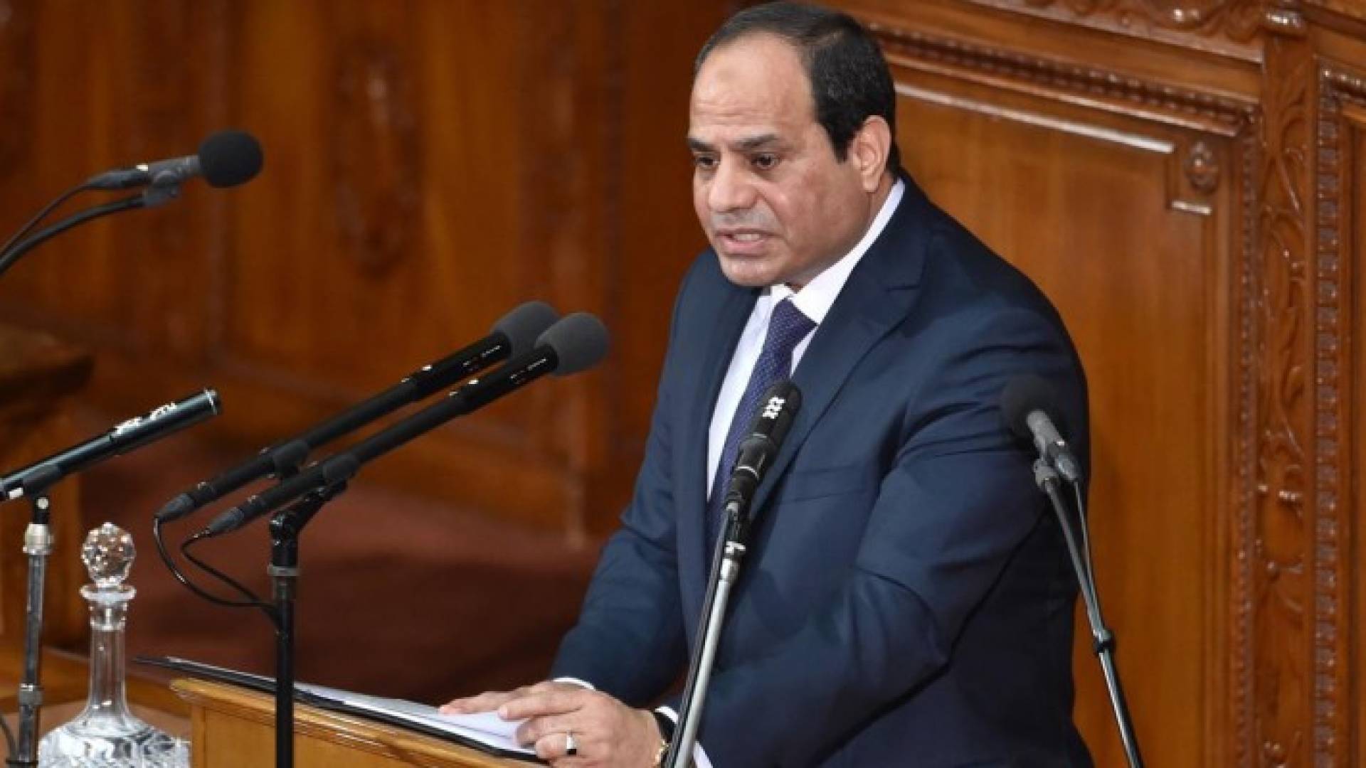  الرئيس المصري عبدالفتاح السيسي