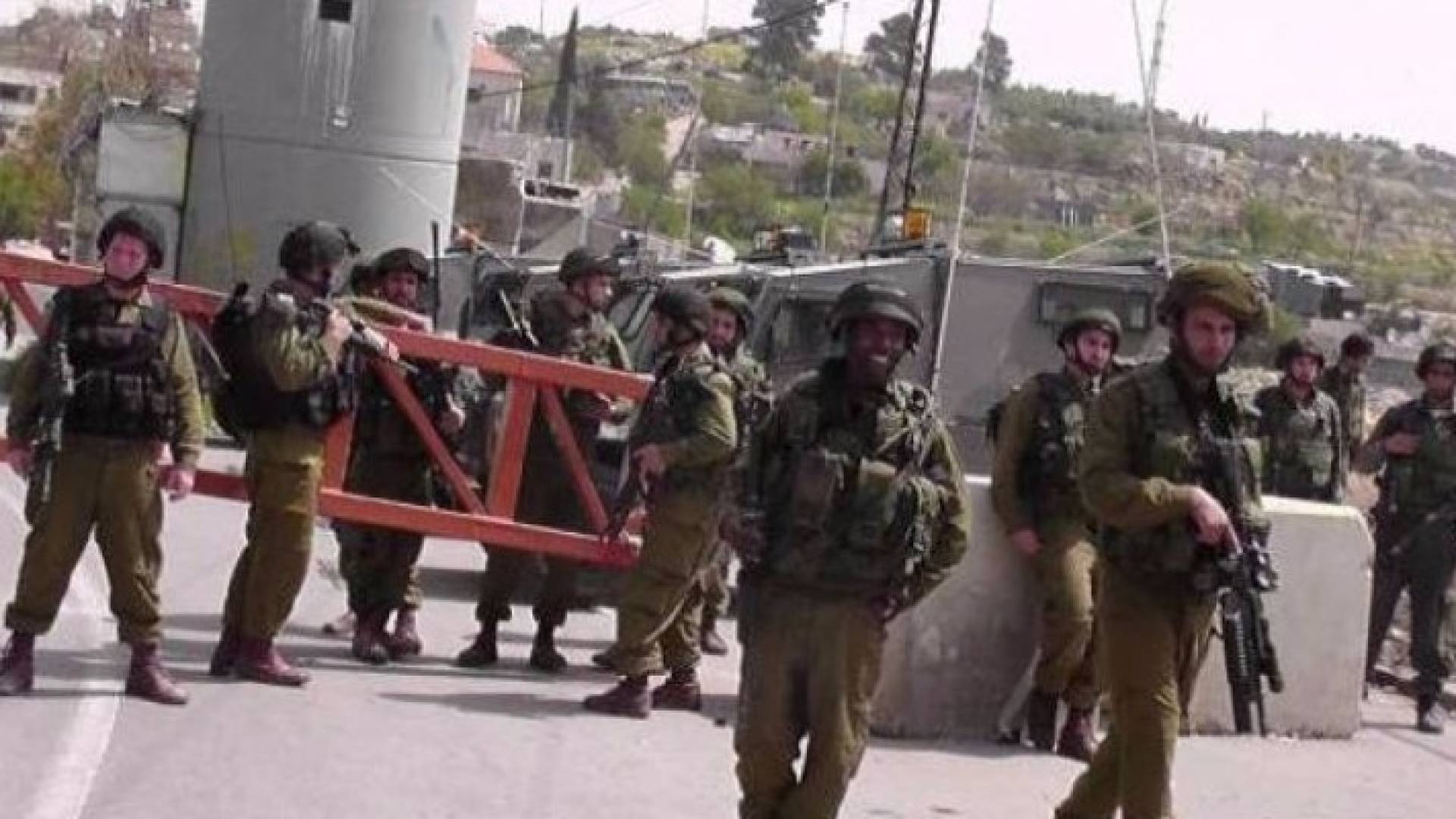 عناصر من جيش الاحتلال الاسرائيلي 