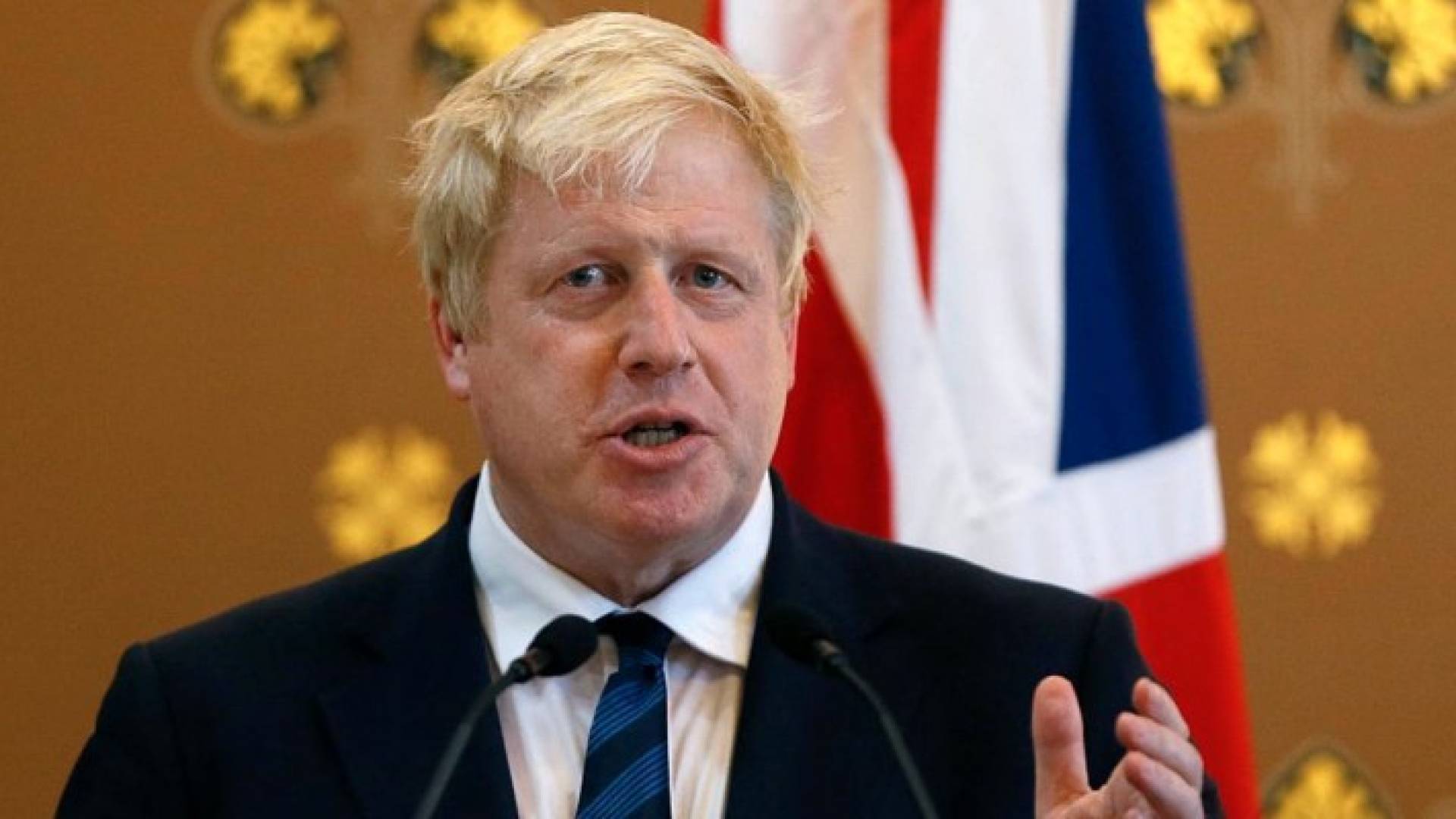  وزير الخارجية البريطاني بوريس جونسون