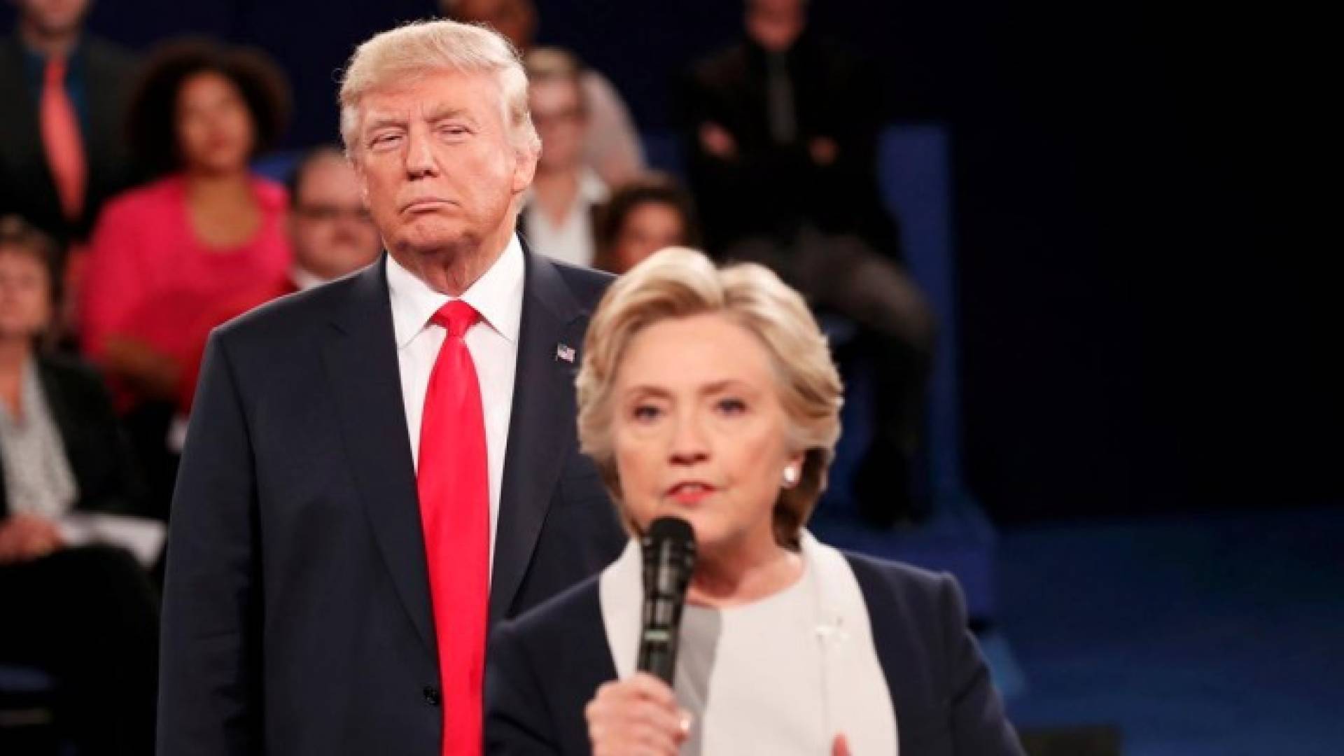  المرشحة الديمقراطية هيلاري كلينتون والمرشح الجمهوري دونالد ترامب لرئاسة امريكا