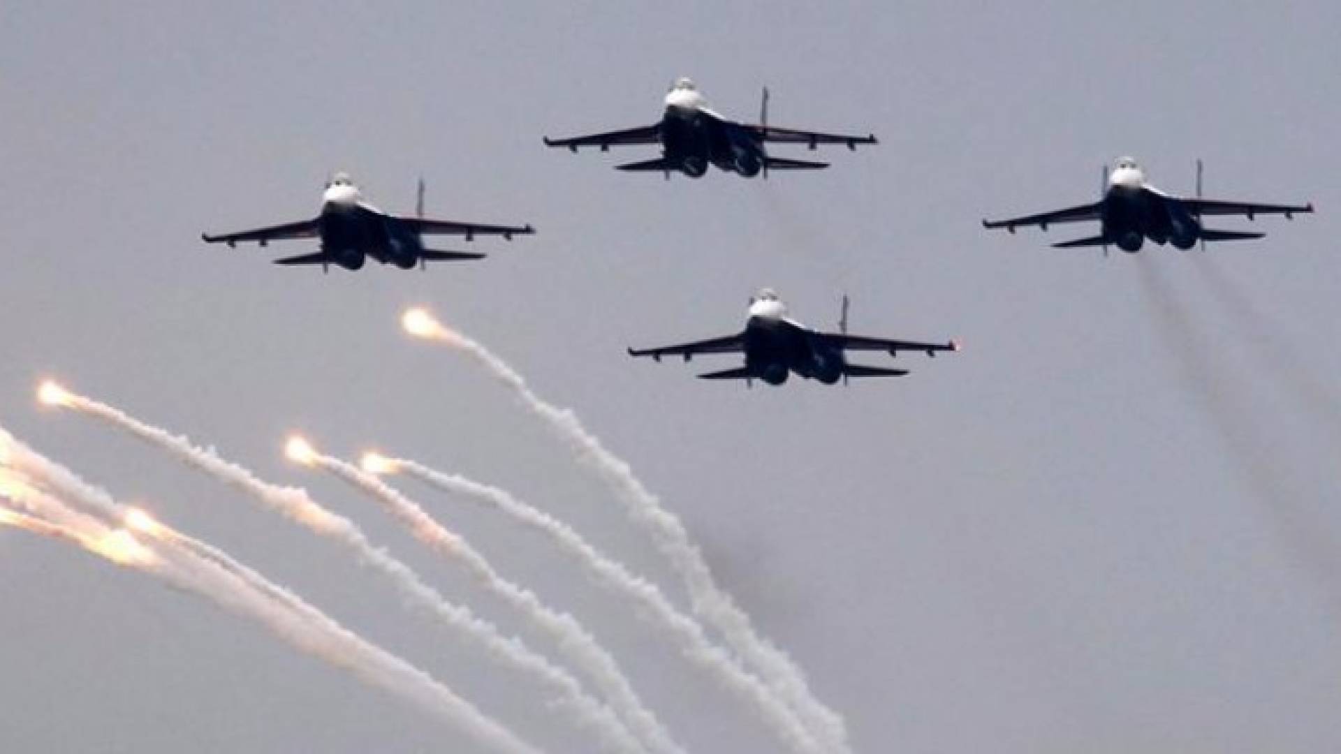 الطيران الروسي على سوريا 