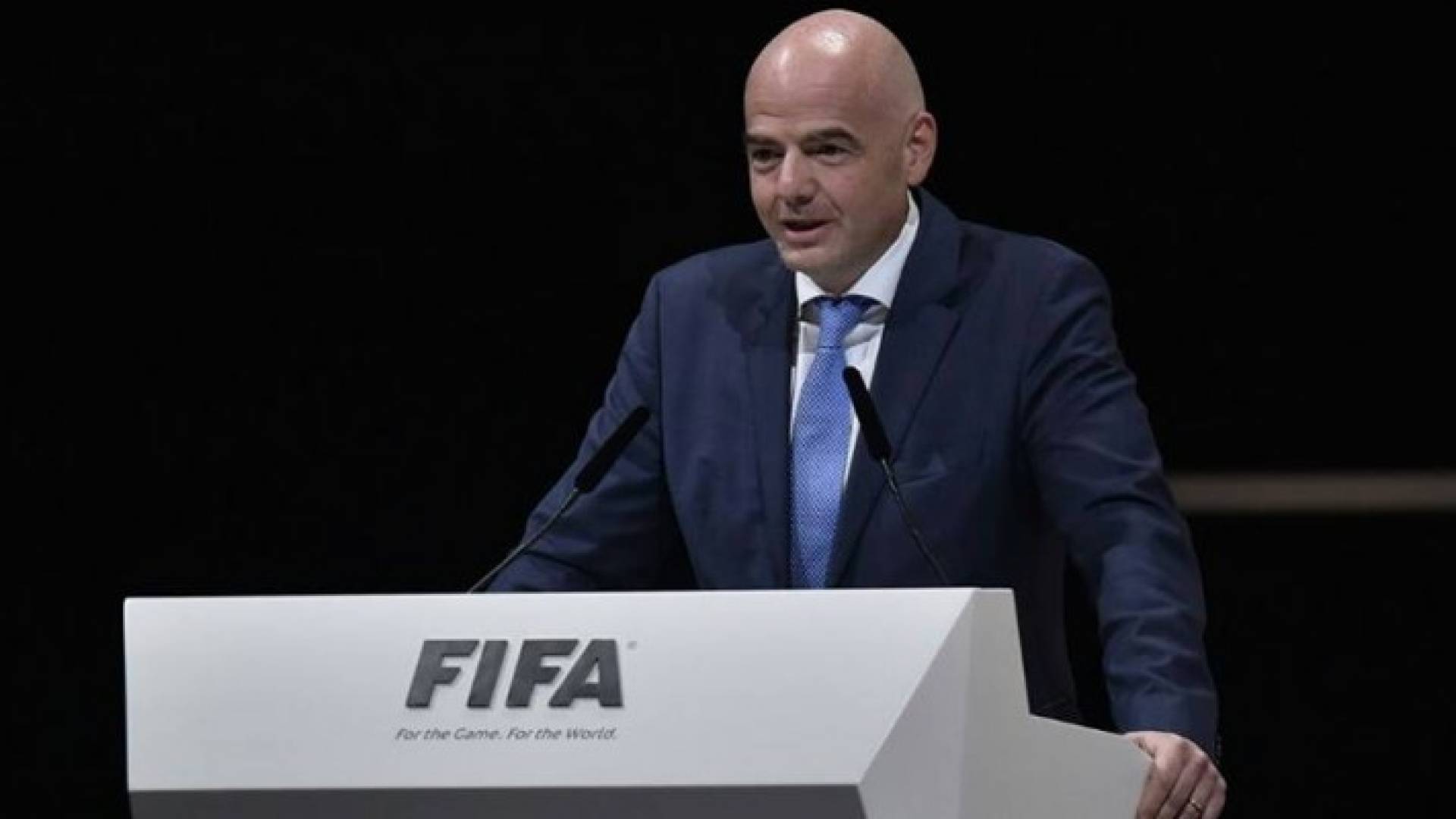 جياني انفانتينو رئيس الاتحاد الدولي لكرة القدم