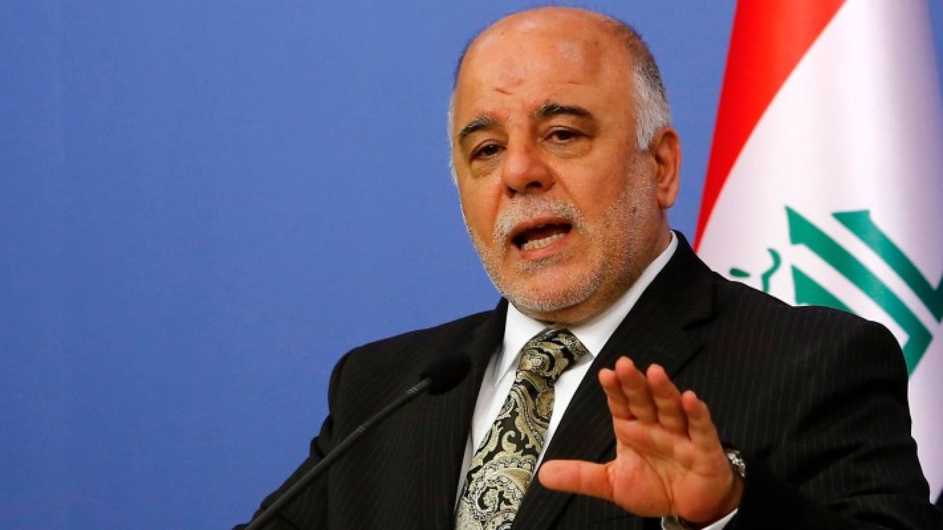 رئيس الوزراء العراقي حيدر العبادي