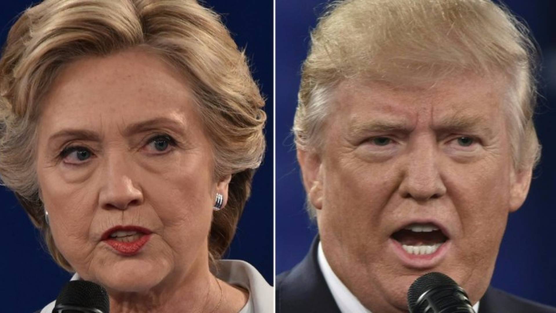 المرشح الجمهوري ترامب وهيلاري كلينتون