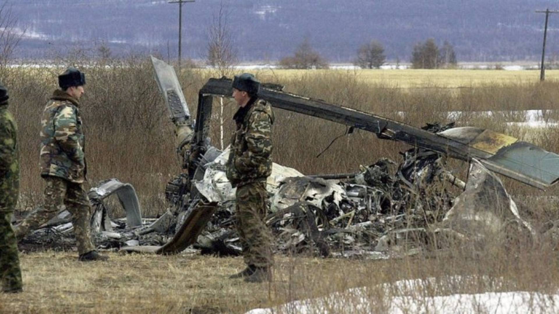 المروحية كانت تقل عمال نفط 