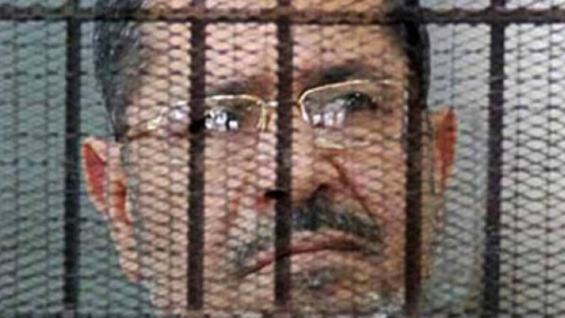 محمد مرسي في السجن