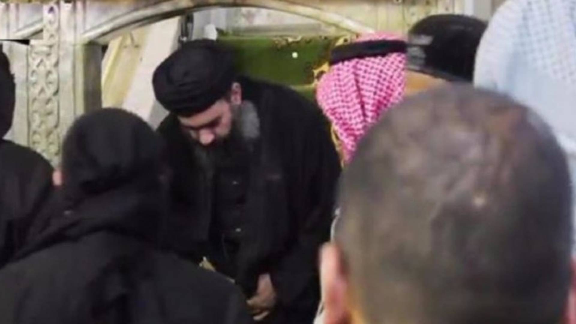 زعيم تنظيم "داعش" الارهابي المتطرف أبو بكر البغدادي 