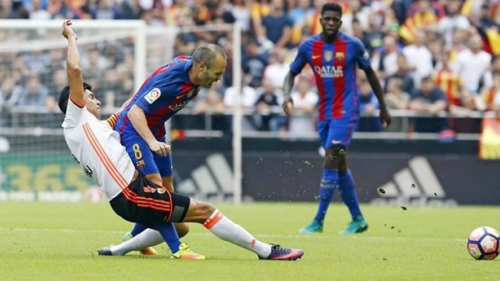 اصابة اللاعب إنيستا