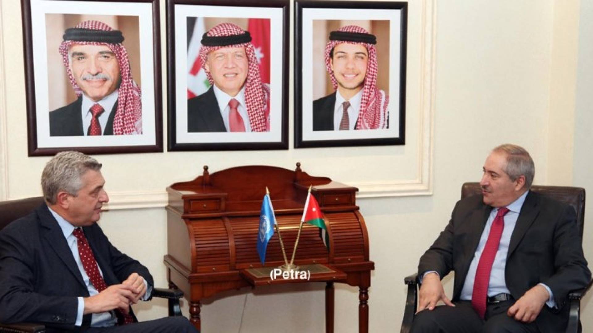 ناصر جودة وفيليبو غراندي