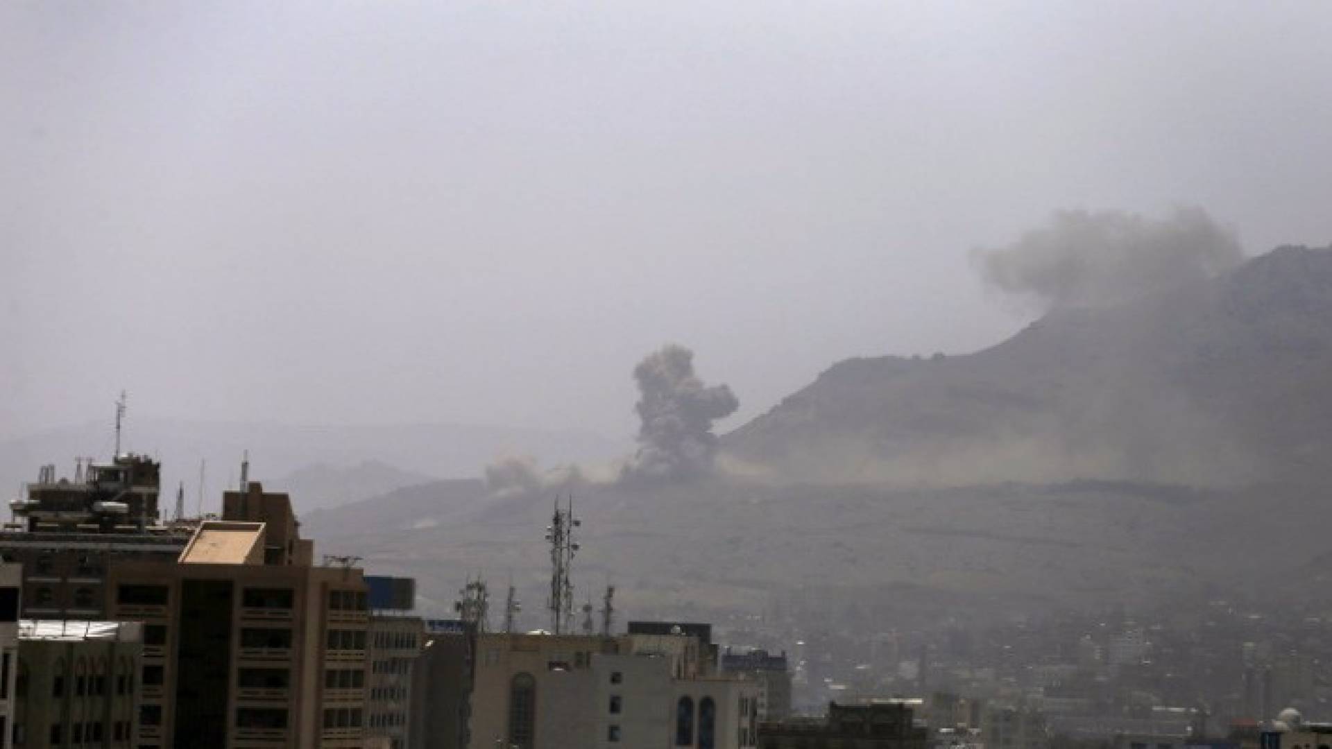 غارات جوية -صورة أرشيفية