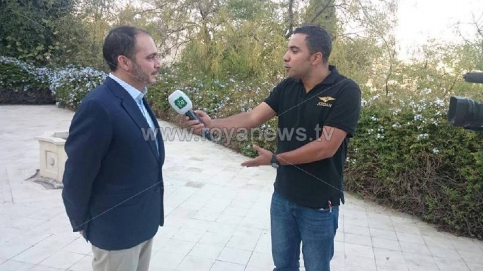 جانب من المقابلة