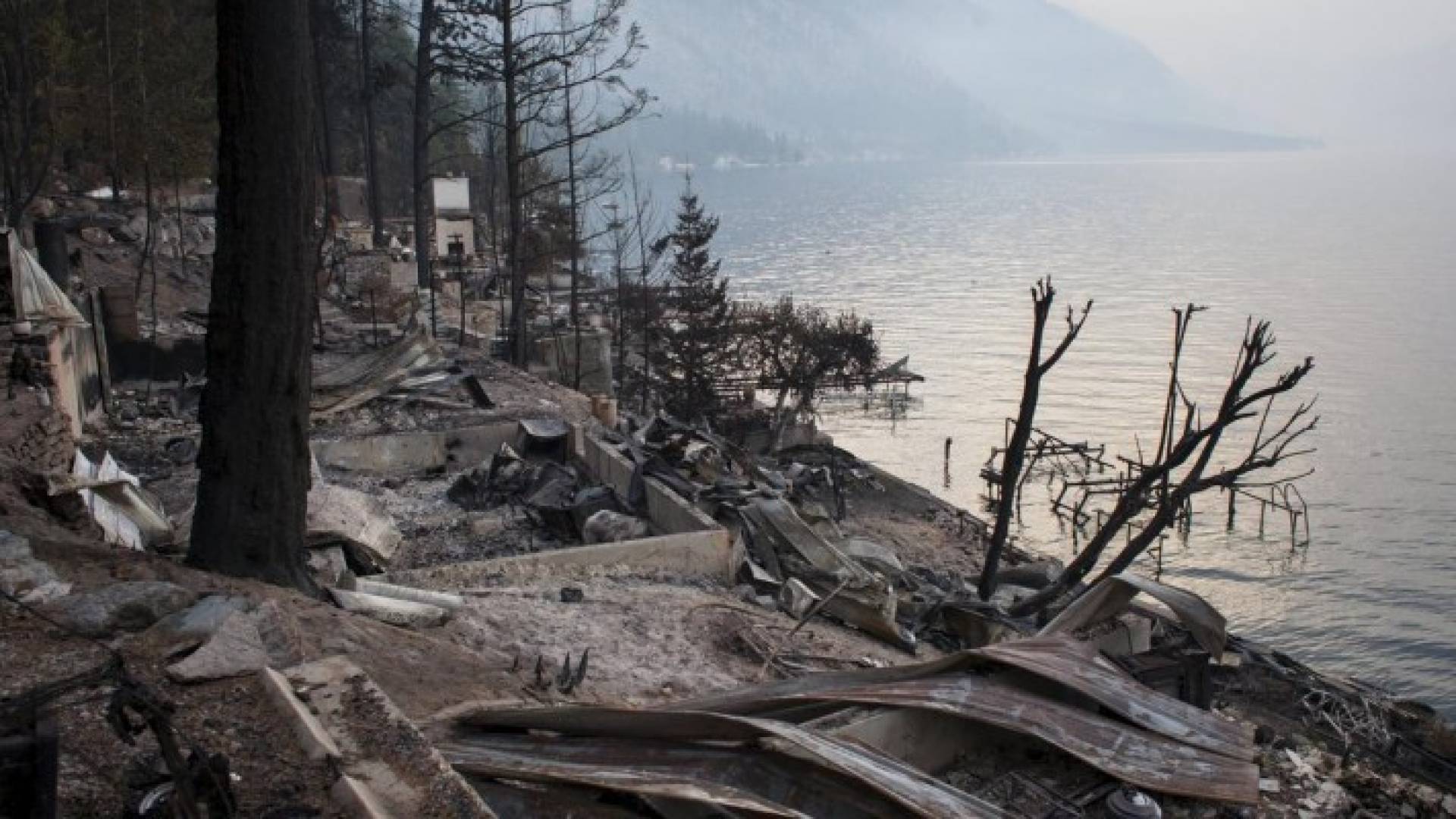 جانب من دمار سببته عاصفة في ولاية واشنطن - أرشيفية