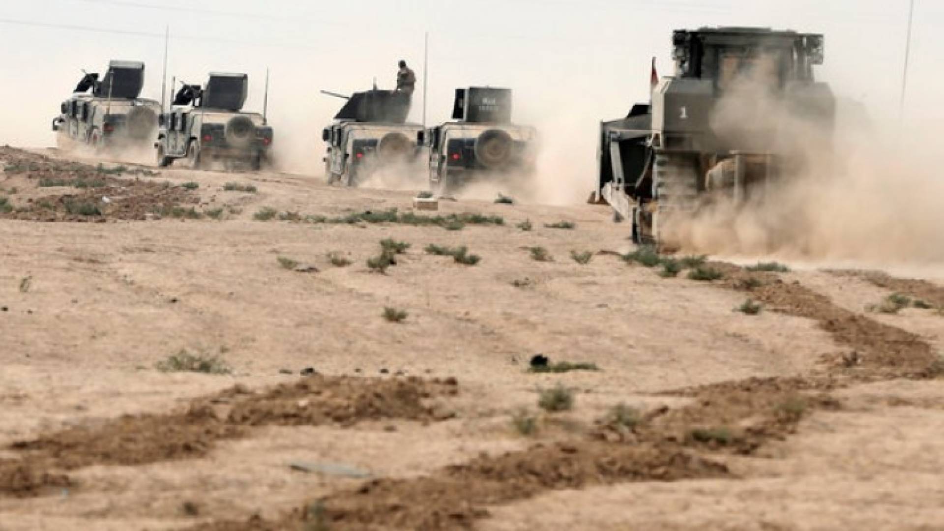 آليات تابعة للقوات العراقية الخاصة 