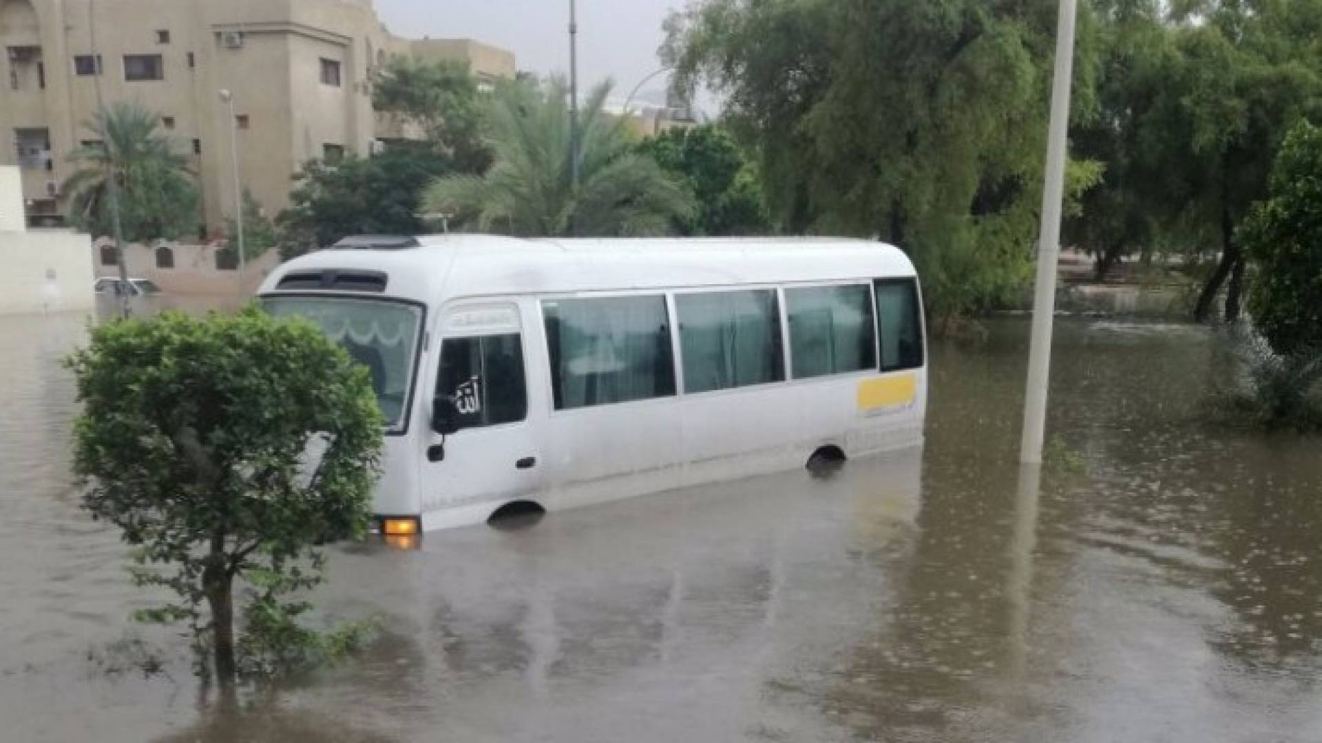 السيول في العقبة