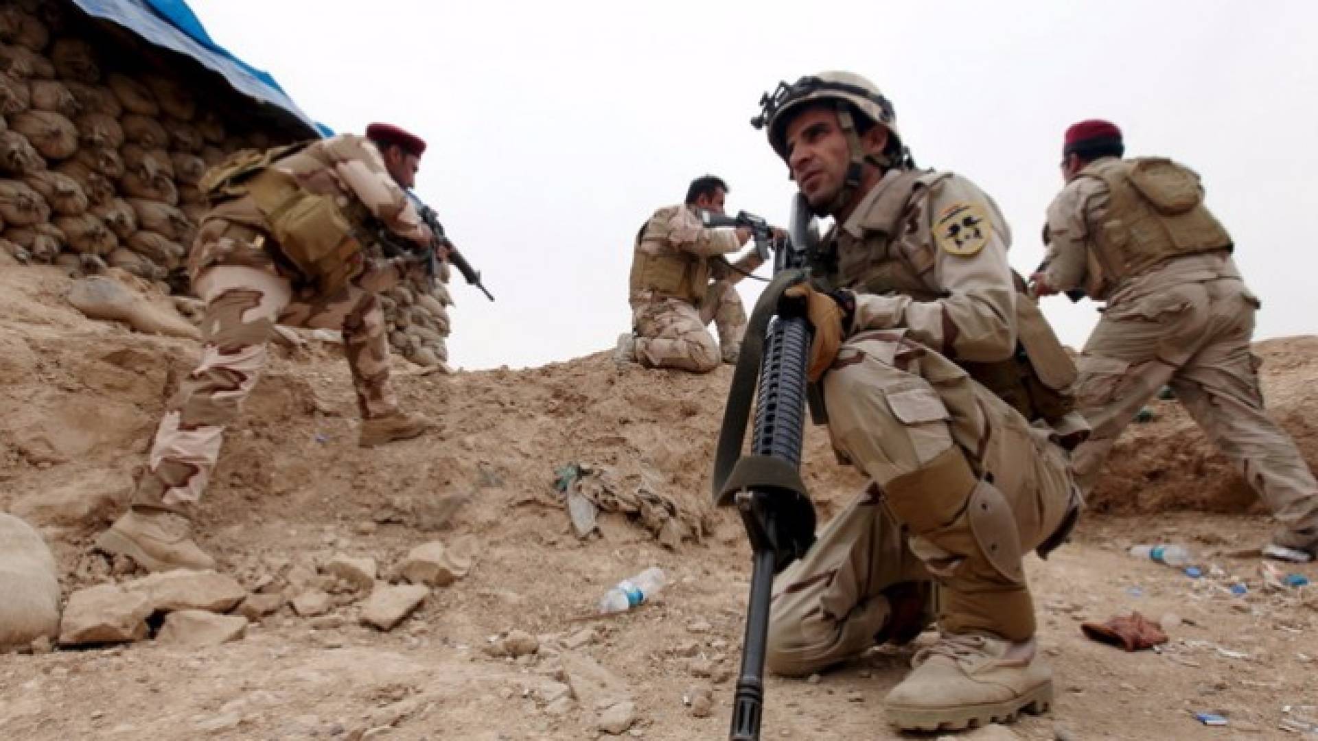 عناصر من القوات العراقية 