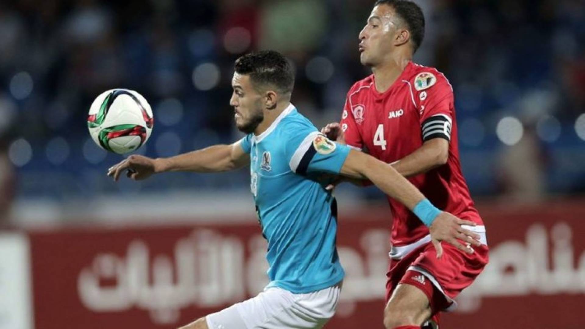 جانب من المبارة 