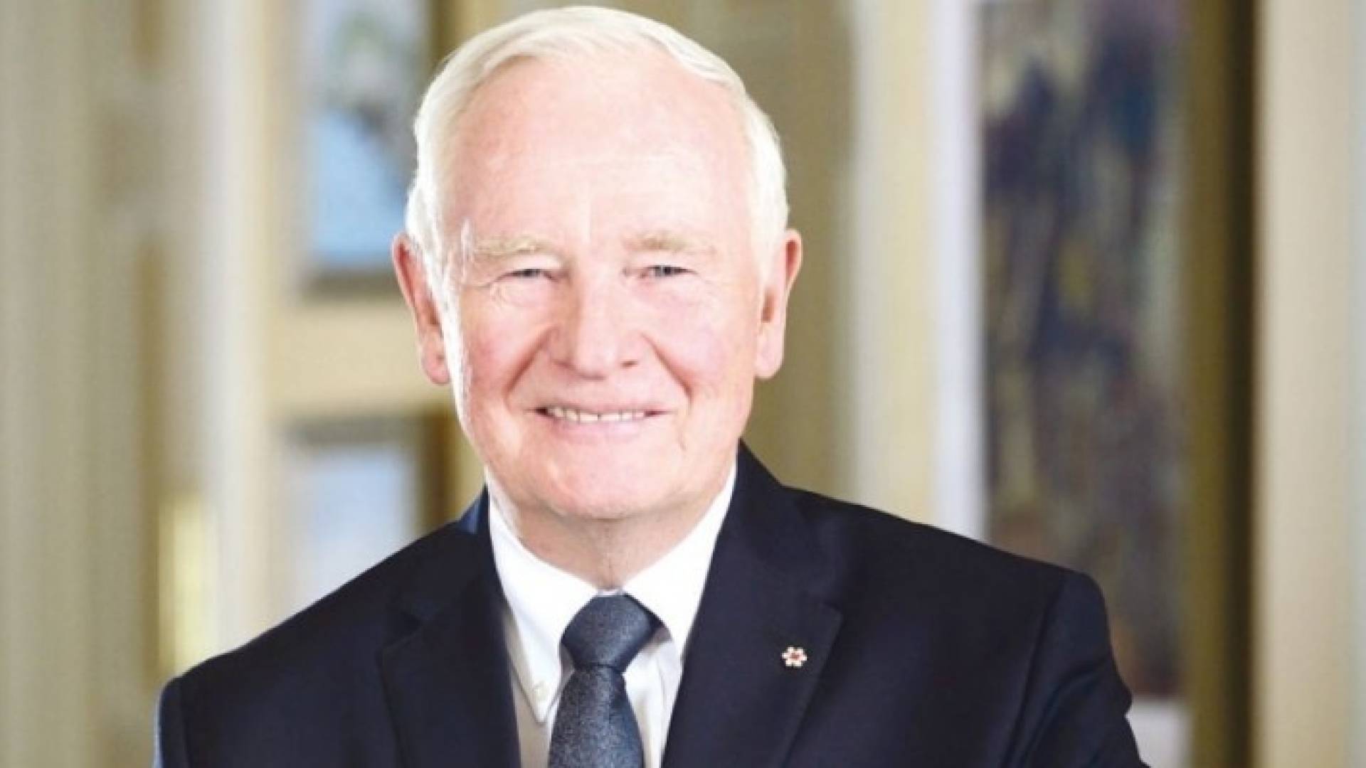 الحاكم العام لكندا ديفيد جونستون