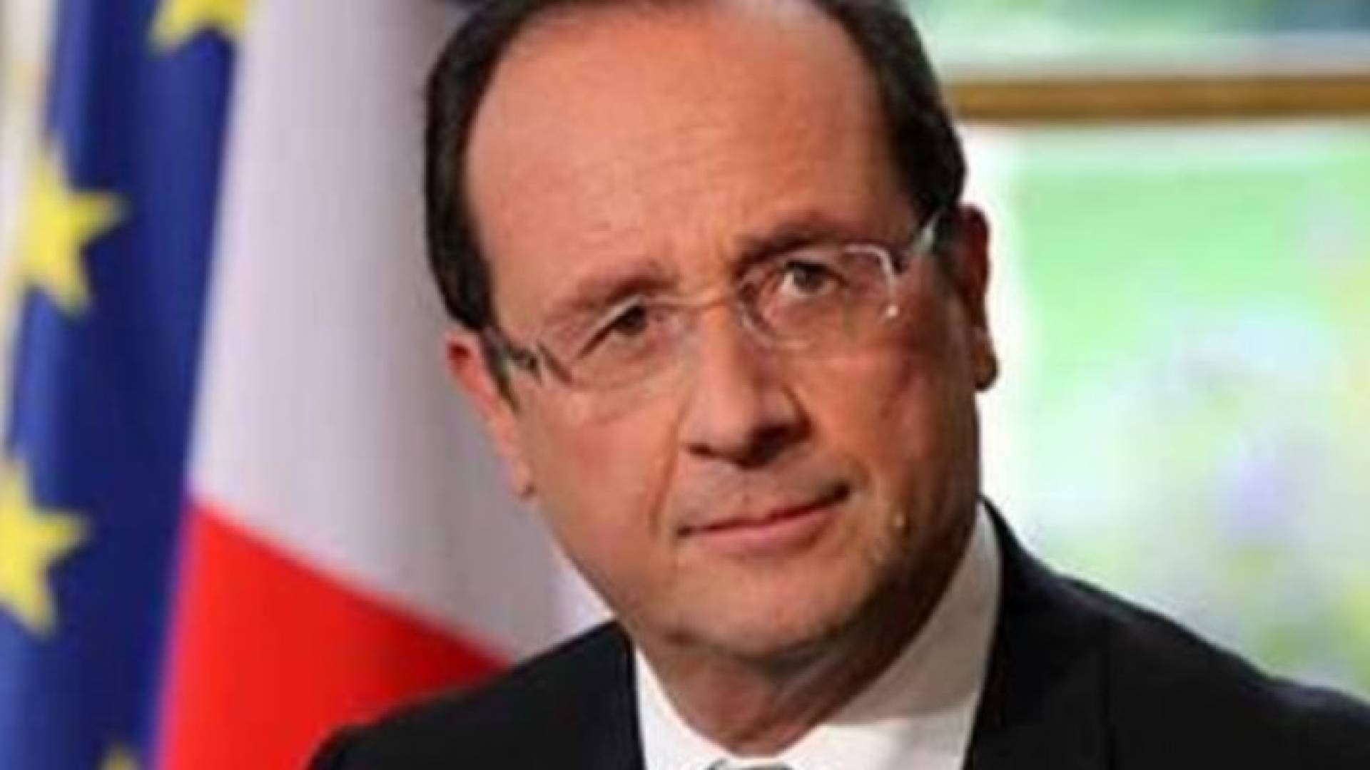  الرئيس الفرنسي فرنسوا هولاند