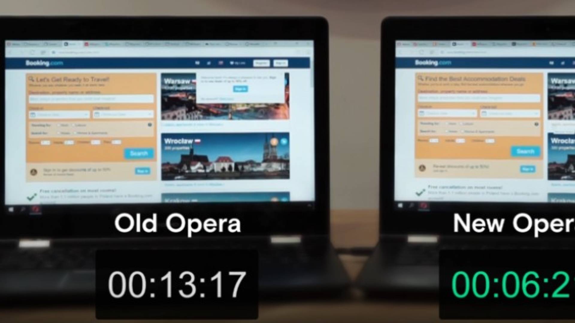 أوبرا تطلق متصفحا خارق السرعة