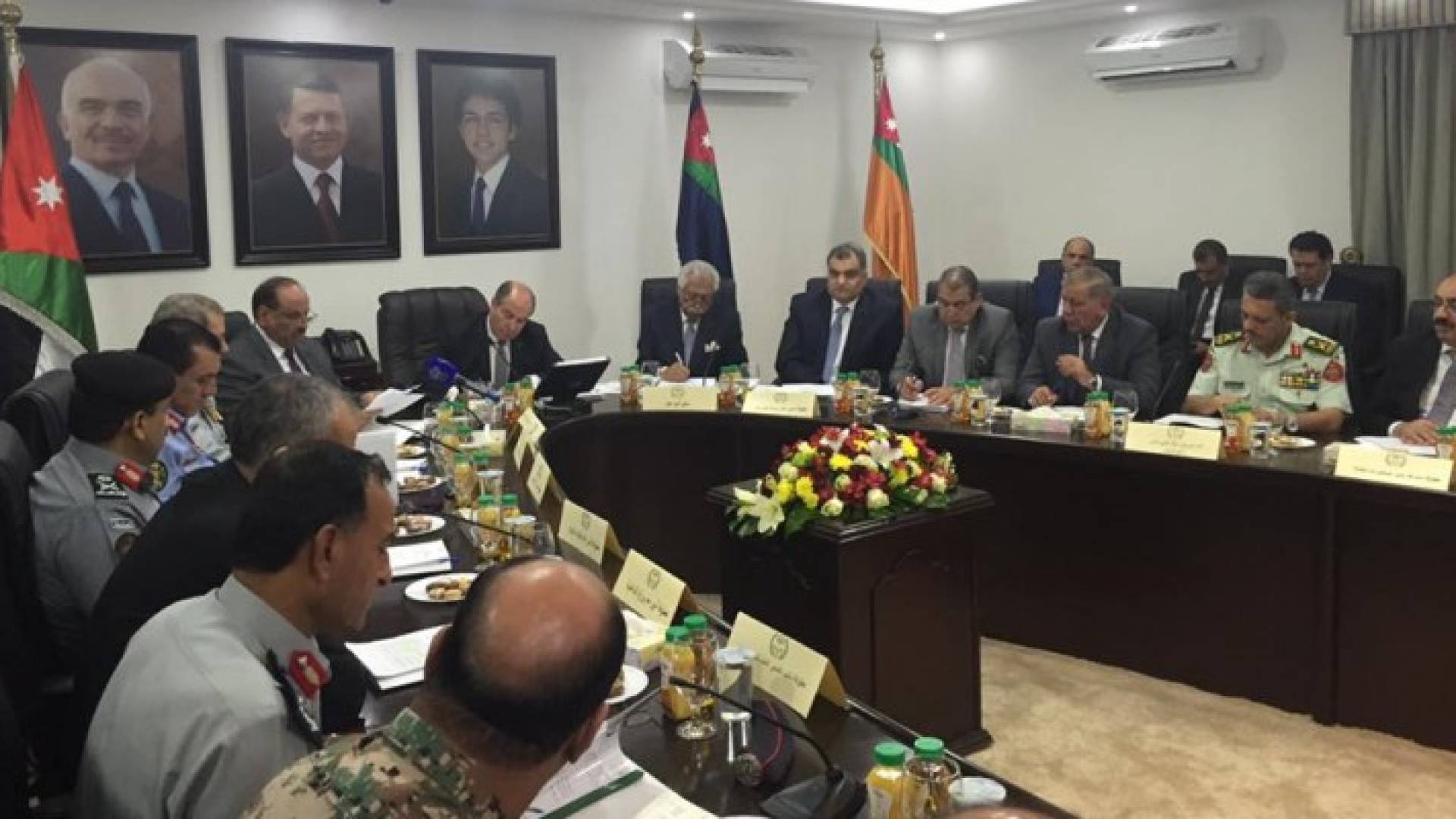 اجتماع المجلس الأعلى للدفاع المدني في وزارة الداخلية 