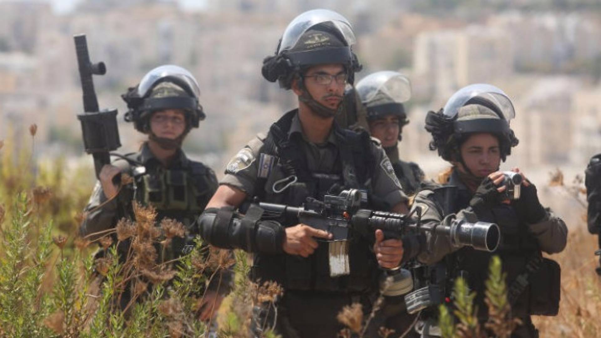 عناصر من شرطة الاحتلال الاسرائيلي 