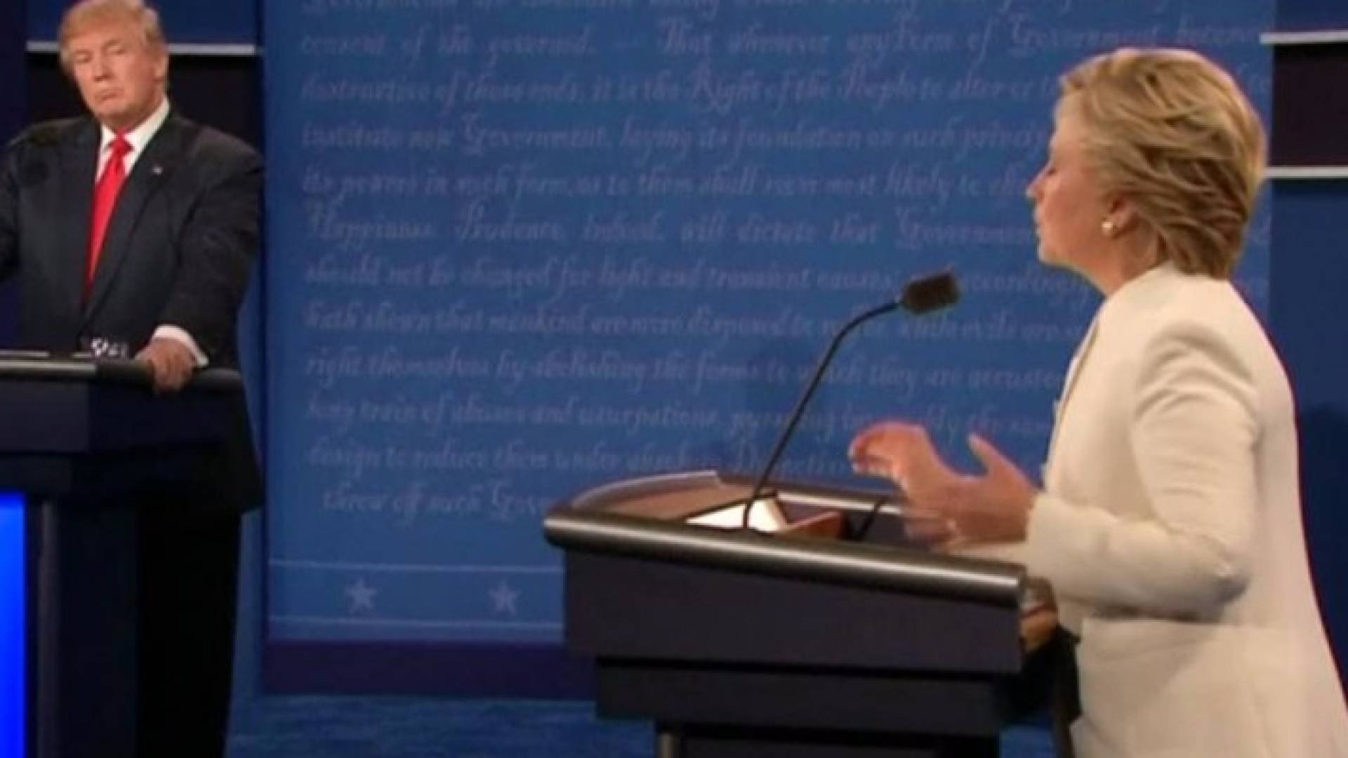 ترامب وكلينتون