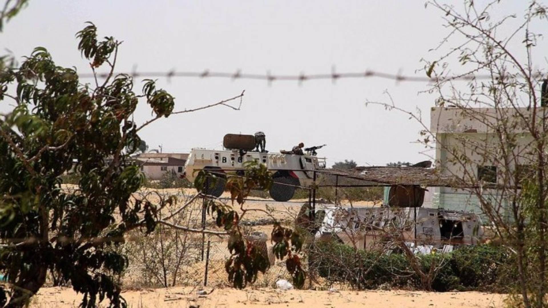 آليات عسكرية شمال سيناء - أرشيفية