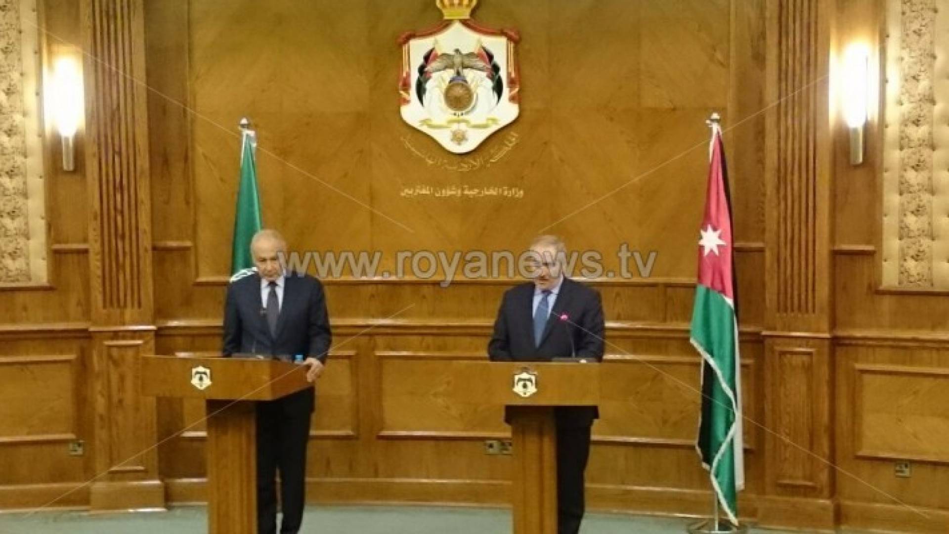 جانب من المؤتمر الصحفي