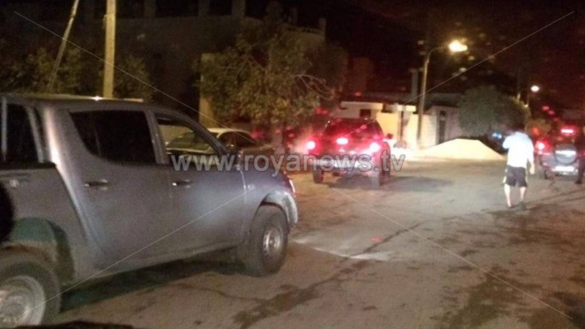 جانب من المداهمة الامنية