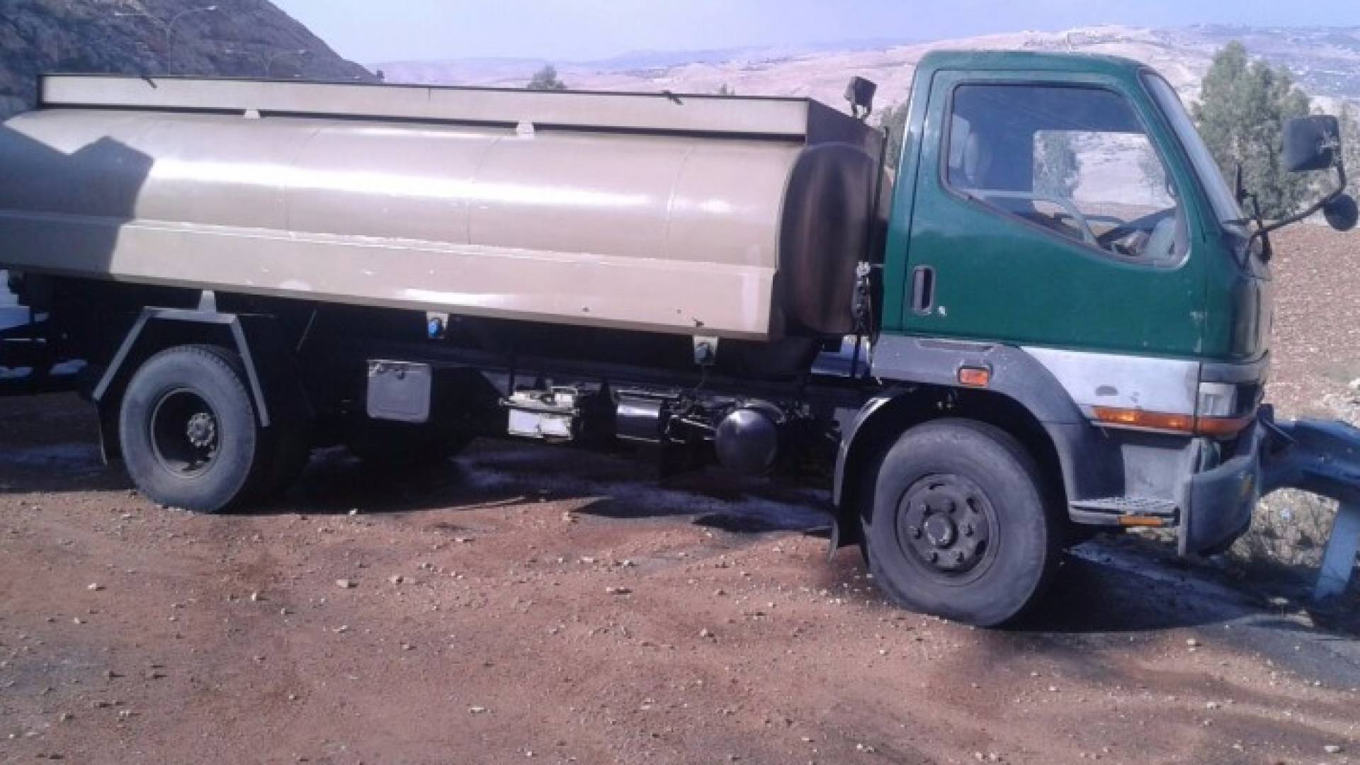 جانب من الحادث 