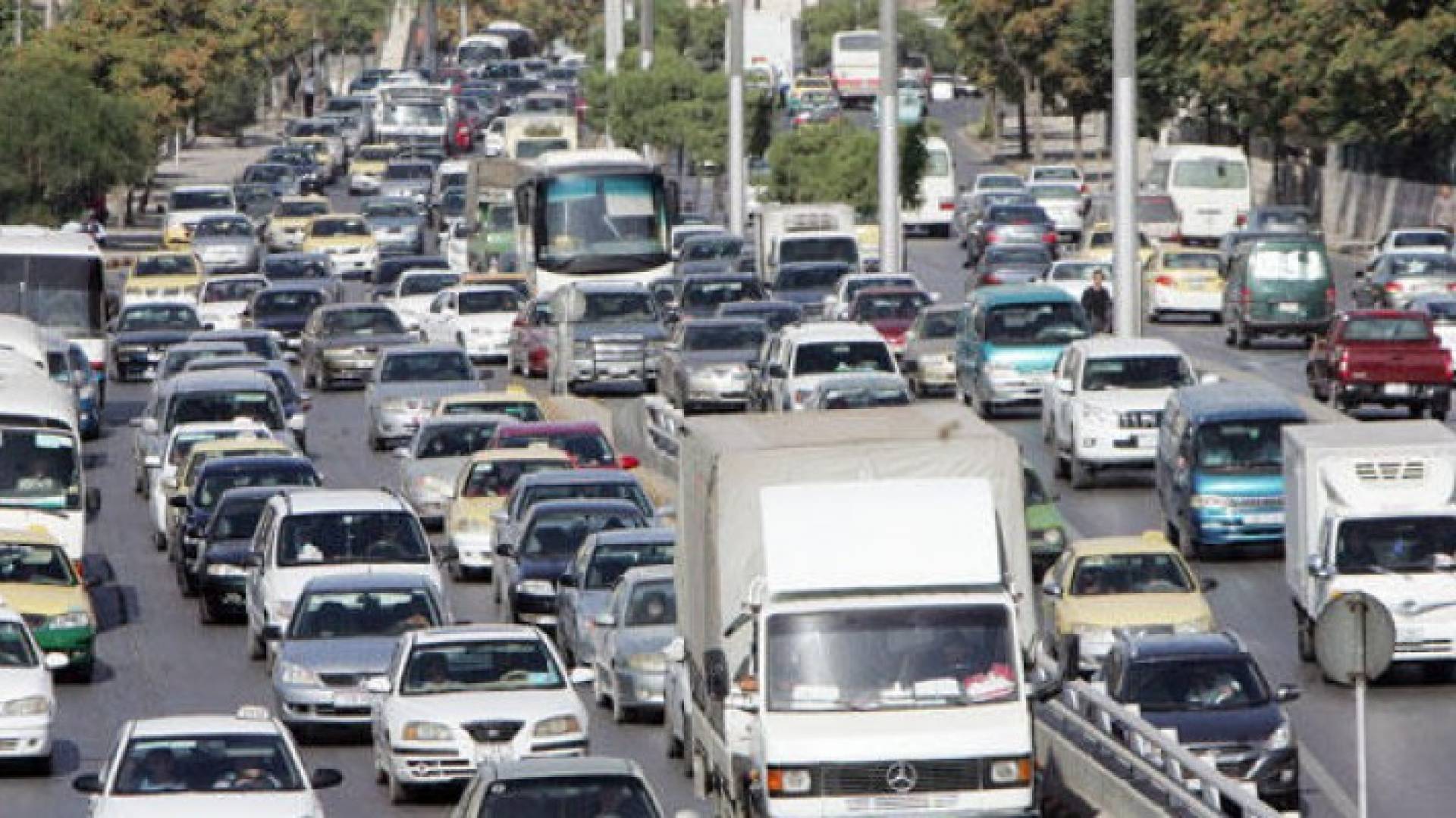 أزمات السير في العاصمة عمان - ارشيفية