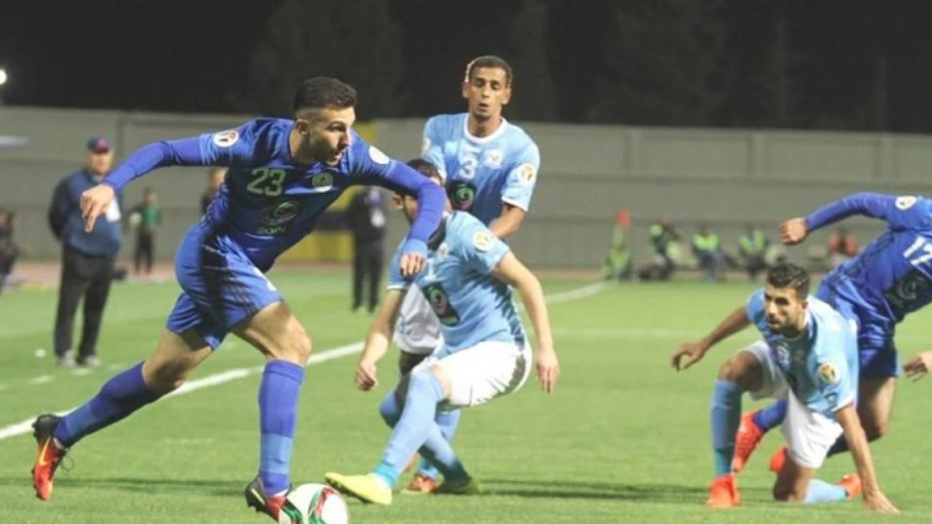 صورة من المباراة